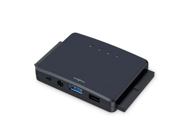 Nedis kiintolevysovitin | USB 3.2 Gen1 | 2,5 / 3,5 " IDE + SATA | verkkovirtalähde