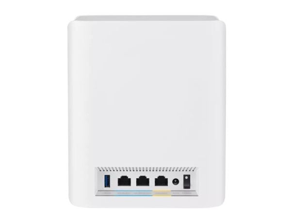 ASUS ZenWiFi BT10 - Wifi-system - (2 routrar) - upp till 6000 kvadratfot - mesh 10GbE, 5GbE, 2.5GbE, Wi-Fi 7 flera band