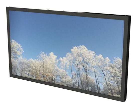 HI-ND EASY - Monteringssett (hylster) - landskap - for LCD-skjerm - svart - skjermstørrelse: 49" - veggmonterbar