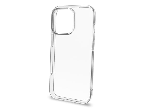 Celly GELSKIN1079, Etui, Apple, iPhone 16 Pro, 16 cm (6.3"), Gjennomsiktig