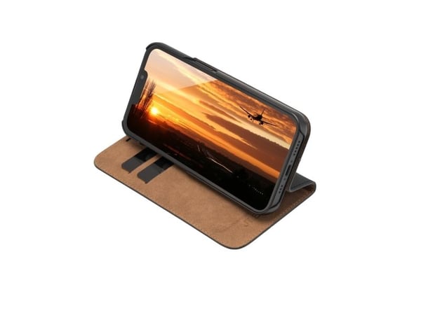 JT BERLIN BookCase Tegel, Folio, Apple, iPhone 16 Pro, 16 cm (6.3"), Svart
