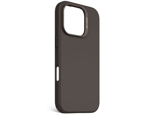 Decoded Silicone Case, Suojus, Apple, iPhone 16 Pro, 16 cm (6.3"), musta