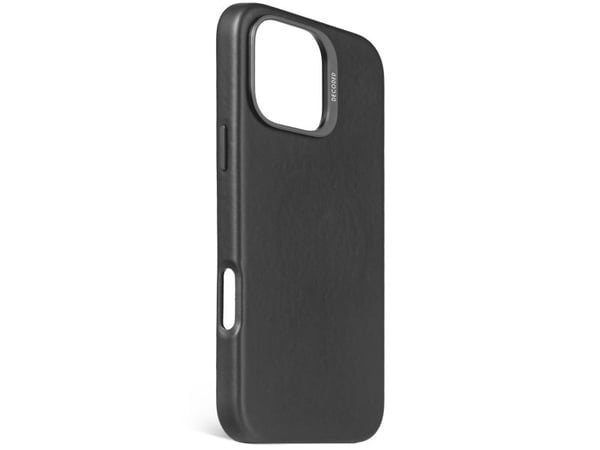 Decoded Leather Case, Suojus, Apple, iPhone 16 Pro Max, 17,5 cm (6.9"), musta