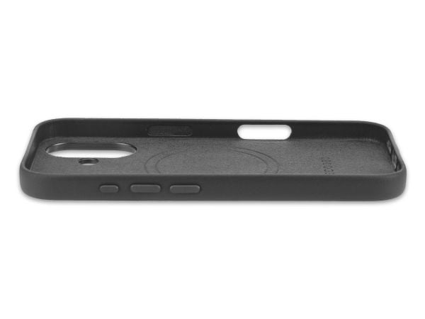 Decoded Leather Case, Mobilskal, Apple, iPhone 16, 15,5 cm (6.1"), Svart