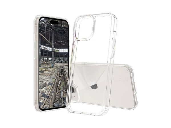 JT BERLIN Pankow Clear, Etui, Apple, iPhone 16 Plus, 17 cm (6.7"), Gjennomsiktig