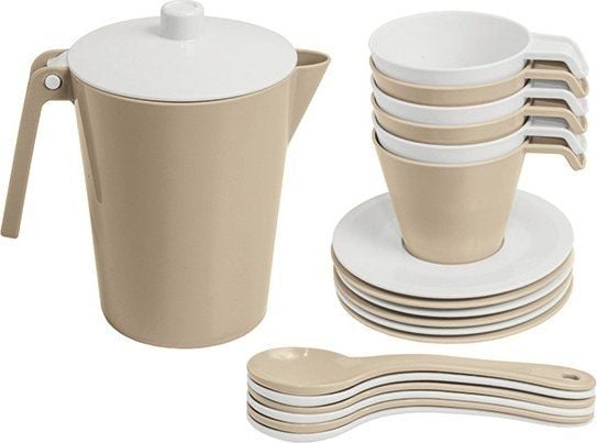 Wader BEIGE KAFFESERVICE 19 ELEMENTER. WADER 41143