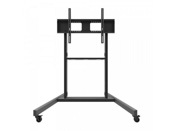EDBAK TR19 - Vogn - for flatpanel - stål - svart - skjermstørrelse: 55"-110"