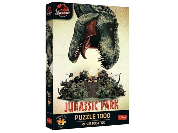 Trefl Premium Plus Quality Jurassic Park, 1000 stykker, Fjernsyn/ filmer