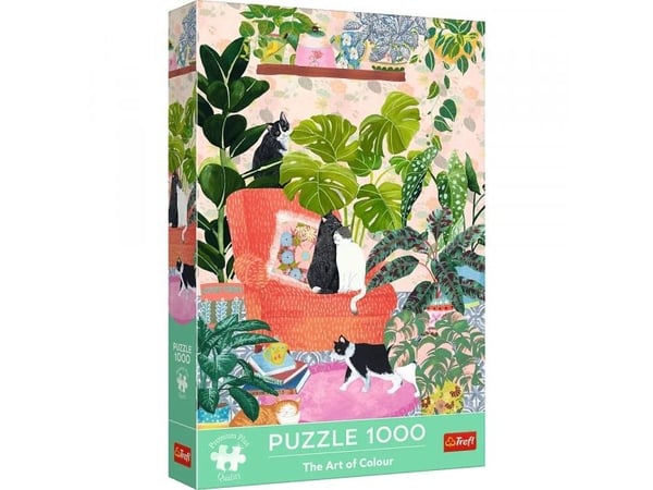 Trefl Traditional Puzzle 1000 Art of Color Home Sweet Home There's No Place Like Home