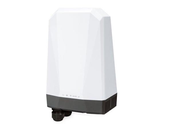 PLANET IP68-rated Industrial 5G NR Outdoor Unit with 1-port - 1-Port, Grå, Vit, Väggmontering, IP68, Intern, 3 dBi, Nano-SIM