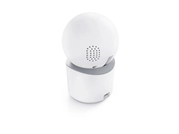 Hama 00176652, IP-sikkerhetskamera, Innendørs, Trådløs, Bord/Vegg, Hvit, Lyspære