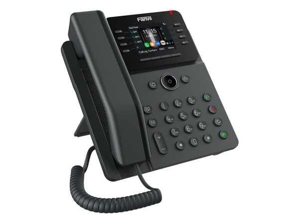 Fanvil V62W, IP-telefon, Sort, Kablet håndsett, SIP-info, 12 linjer, 1000 oppføringer