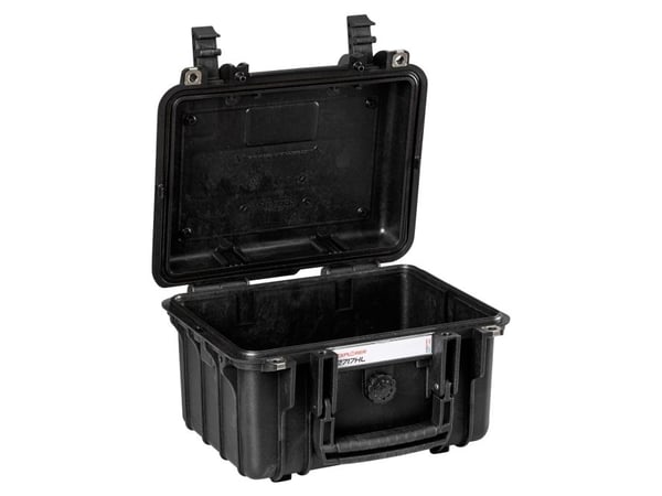 Explorer Cases 2717HL.B E, Hard shell-etui, Polypropylenkopolymer (PPC), 1,75 kg, Sort