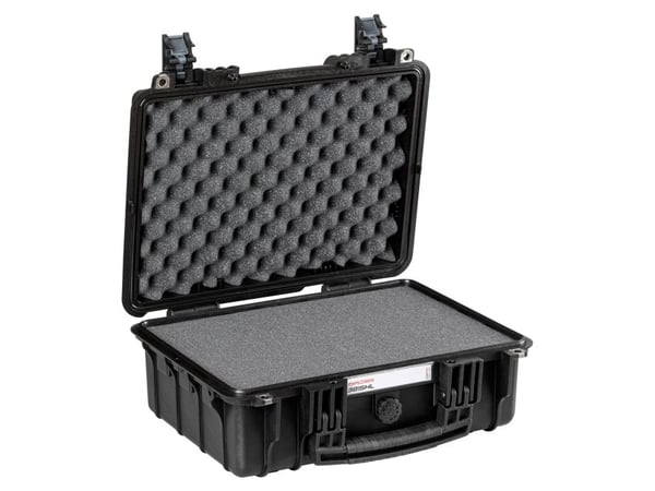 Explorer Cases 3815HL.B, Hard shell-etui, Polypropylenkopolymer (PPC), 2,53 kg, Sort