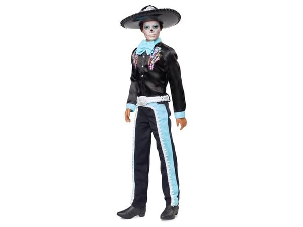 Barbie Signature Día de Muertos 2024 - Ken dukke i svart dress med hatt