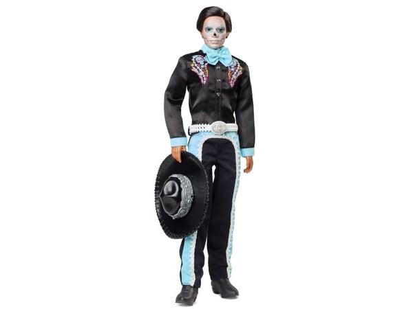 Barbie Signature Día de Muertos 2024 - Ken dukke i svart dress med hatt