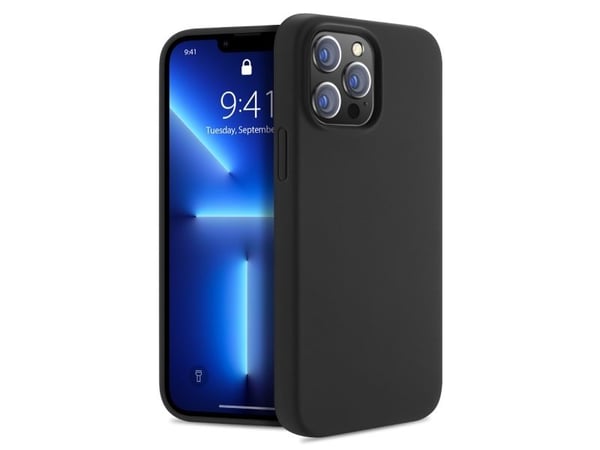 nevox StyleShell SHOCK, Hårt fodral, Apple, iPhone 16 Pro, 16 cm (6.3"), Svart