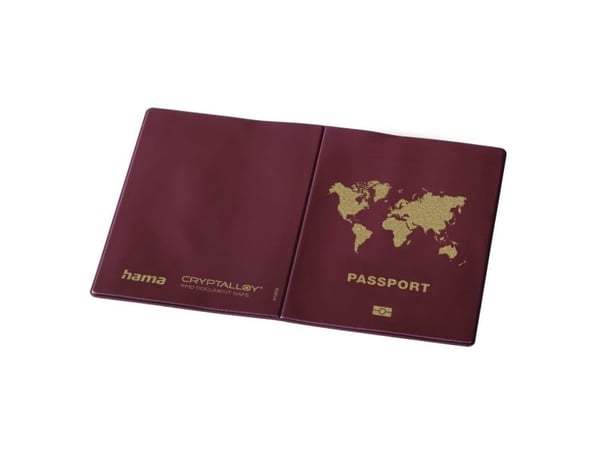 Hama Passport Data Protection Cover International, RFID, Bordeaux (00139539)