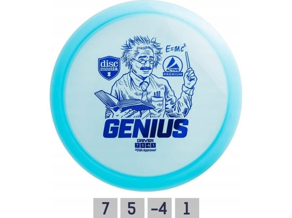 Discmania Diskgolfo diskas Fairway Driver GENIUS Active Premium Mėlyna