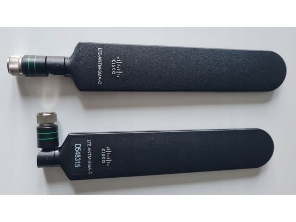 Cisco - Antenne - dipol - mobiltelefon - 2 dBi (for 698 - 960 MHz), 2,8 dBi (for 1447 - 1511 MHz), 3,7 dBi (for 1710 - 2690 MHz) - rundtstrålende