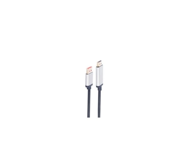 shiverpeaks SP03-21025, 1 m, DisplayPort, HDMI Type A (Standard), Hankjønn, Hankjønn, Rett