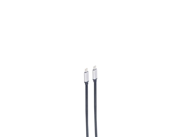 shiverpeaks ®-PROFESSIONAL USB 3.1-tilkoblingskabel, USB-C hann til USB-C hann, 1,5 m (SP03-70155)