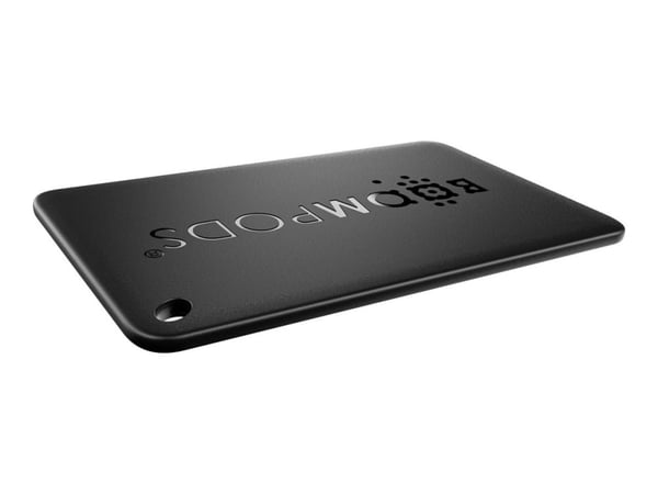 Boompods BOOMCARD, Element, Finder, Svart, Vanntett, Resirkulert plast, IPX7