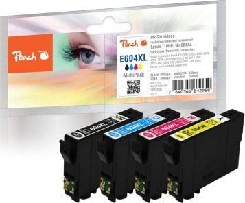 Peach PI200-988, høy (XL) kapasitet, 500 sider, 350 sider, 3 stk, multipakning