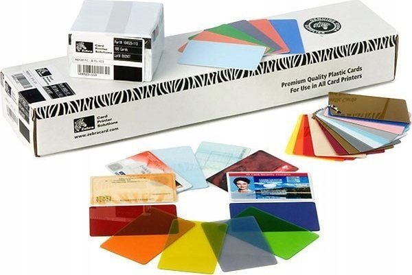 Zebra Premier Colour PVC, 500 kpl