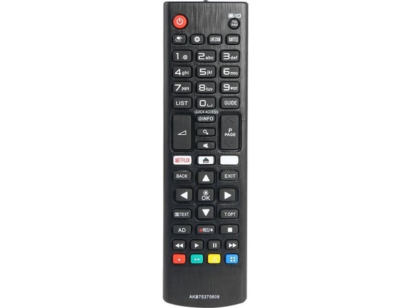 HQ LXP05608 LG TV:n kaukosäädin LCD / LED AKB75375608 Smart / Netflix / musta
