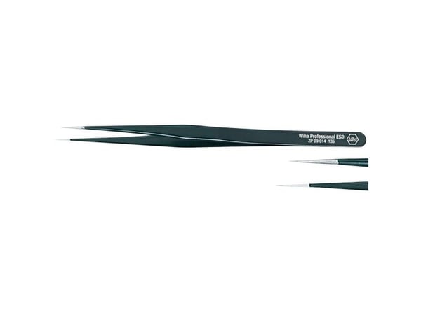 Wiha ZP 09 0 14, Kromnickelstål, Rostfritt stål, Svart, Rostfritt stål, 18 g, 135 mm, 1 styck