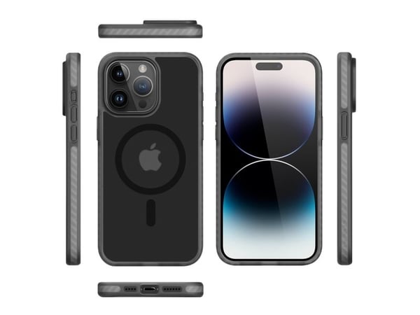 nevox 2401, Etui, Apple, iPhone 16 Pro Max, 17,5 cm (6.9"), Svart