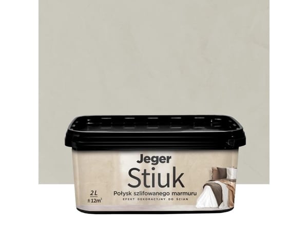 Dekorpuss Jäger STIUK MOON, grå, 2 l