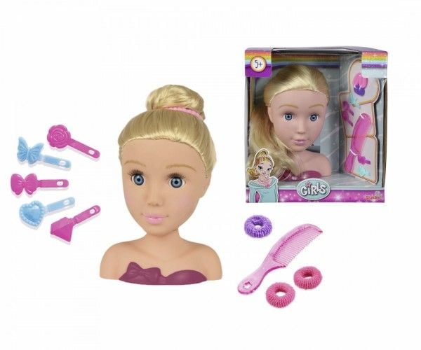 Simba Toys 105560145, Sminke/styling dukkehode, Jente, 5 år, Flerfarget