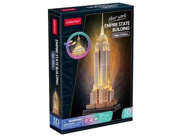 Cubic Fun 3D-palapeli 37 palaa Empire State Building (Empire State Building)