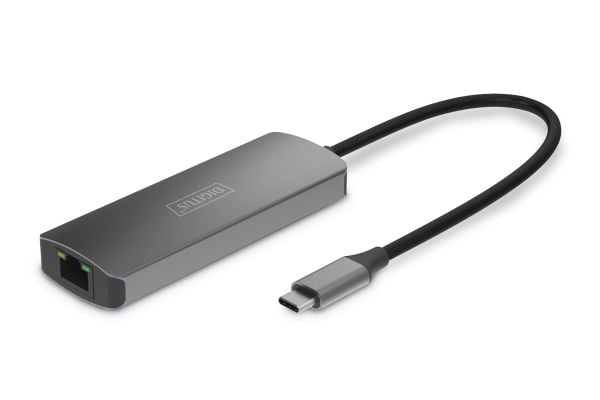 Digitus DS-55343, AV-lähetin ja -vastaanotin, 30 m, Langallinen, musta, HDCP