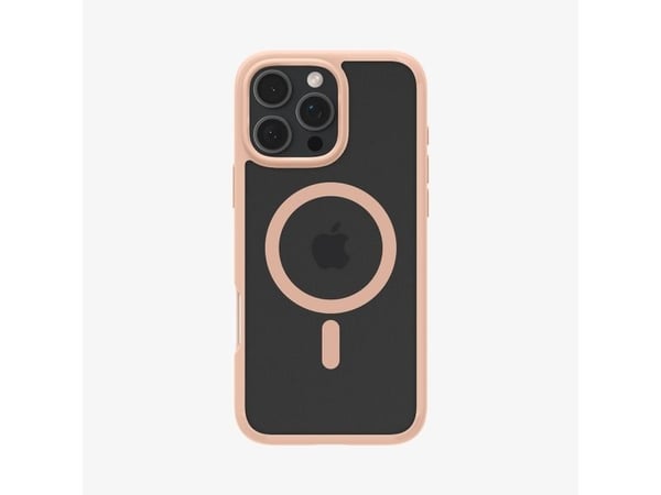 Spigen Ultra Hybrid (MagFit), Suojus, Apple, iPhone 16 Pro, 16 cm (6.3"), Ruusu, Läpinäkyvä