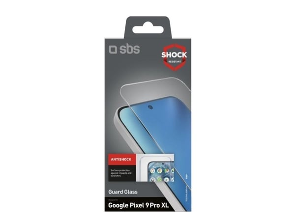SBS TESCRGLGOPX9XL, Google, Pixel 9 Pro XL, Ripebestandig, Sjokkresistent, Gjennomsiktig, 1 stykker