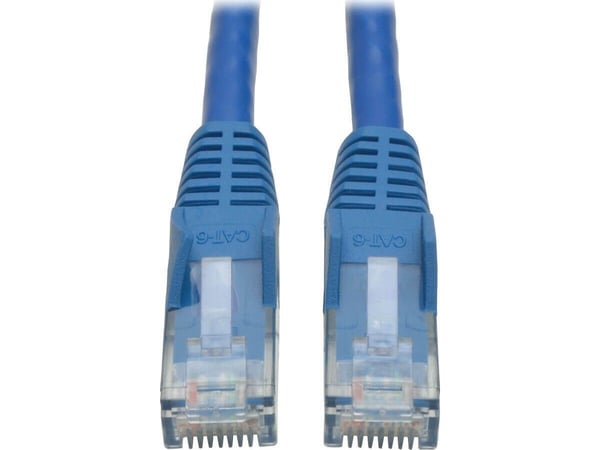 Eaton Tripp Lite Series Cat6 Gigabit Snagless Molded (UTP) Ethernet Cable (RJ45 M/M), PoE, Blue, 6 ft. (1.83 m) - Koblingskabel - RJ-45 (hann) til ...