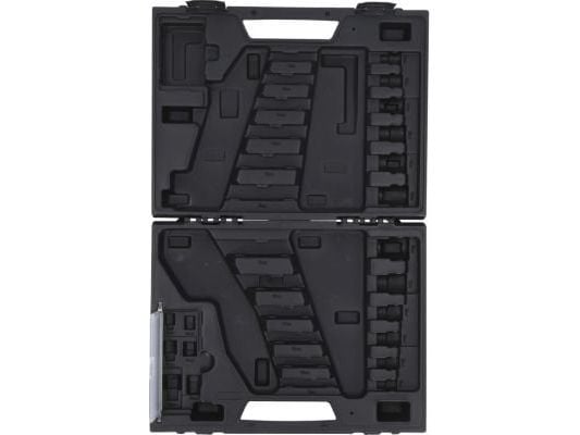 KS Tools 503.4960, Støpselsett, Metrisk, 30 hoder, Kromvanadiumstål, DIN 3113, ISO 3318, DIN 3120, ISO 1174, 2,43 kg