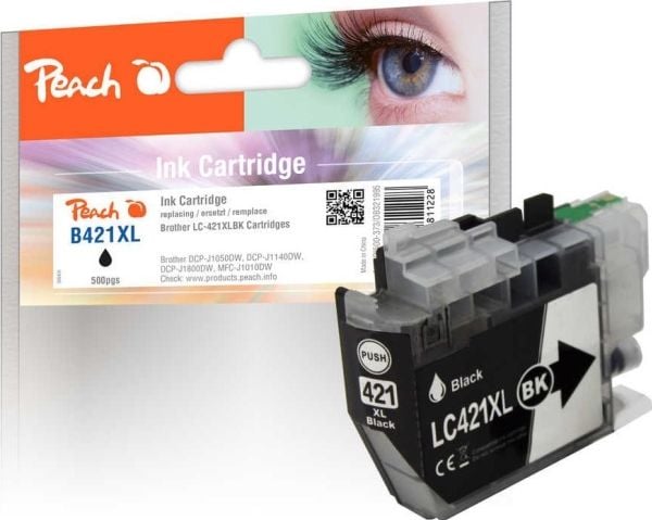 Peach PI500-373, høy (XL) kapasitet, 15 ml, 500 sider, 1 stk, enkeltpakke
