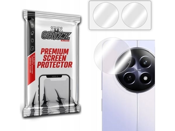 GrizzGlass kamerabeskytter (hybridglass) til Realme 12 4G