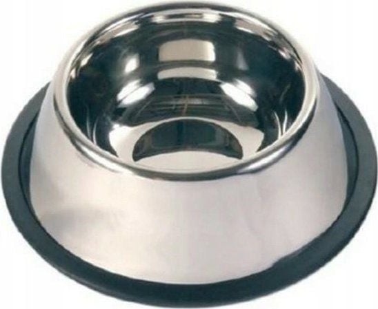 LUPI PETS hundeskål i metall med gummi Spaniel 0,9 l 18 cm LUPI PETS hundeskål i metall med gummi Spaniel 0,9 l 18 cm