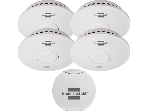 Brennenstuhl RM L 3101, Karbonmonoksid detektor, Trådløs, Hvit, Hjem, Kontor, Plast, 85 dB