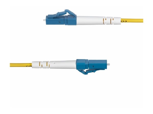Startech 5m (16.4ft) LC to SC (UPC) OS2 Single Mode Fiber Cable - Koblingskabel - LC/UPC-enkeltmodus (hann) til SC/UPC-enkeltmodus (hann) - 5 m - 5...