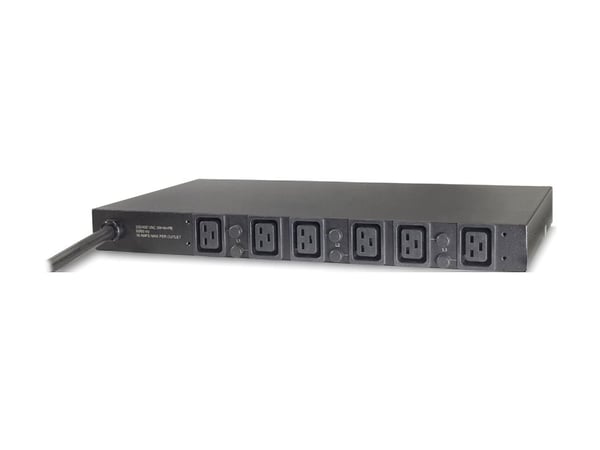 APC Basic Rack PDU - Strømfordelerenhet (kan monteres i rack) - AC 400 V - 22 kW - 3-faset - inngang: IEC 60309 - utgangskontakter: 6 (IEC 60320 C1...