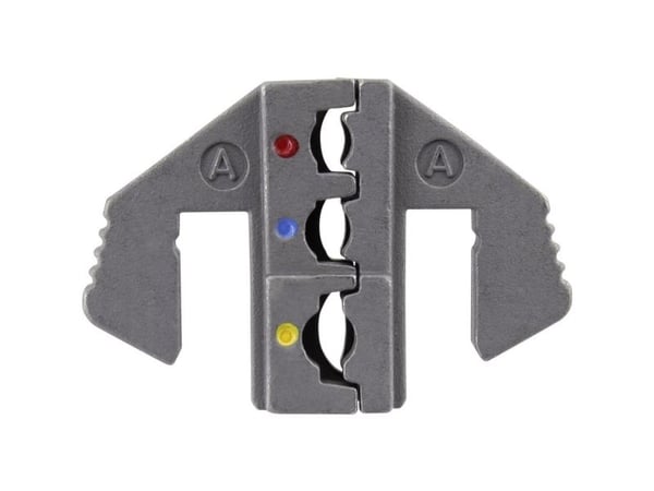 TOOLCRAFT PLE-0A 1423365 Crimptång Isolerade kabelskor; 0,5 till 6 mm² Lämplig för märket TOOLCRAFT PZ-500