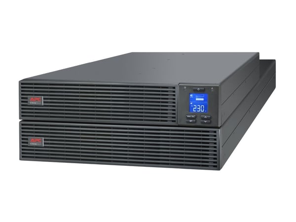 APC Easy UPS SRV - UPS (kan monteras i rack) - AC 230 V - 5000 Watt - 5000 VA - RS-232, USB - utgångskontakter: 1 - 4U - svart
