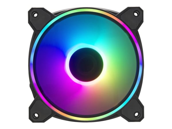 Cooler Master MasterFan MF120 HALO² - Boksviftesett - 120 mm - svart (en pakke 3)