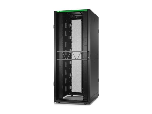 APC NetShelter SX Gen 2 - Rack skap - 1991 H x 800W x 1070D mm, med sider - står på gulv - svart - 42U - 19" - TAA-samsvar - for P/N: SMT1000RM1U, ...